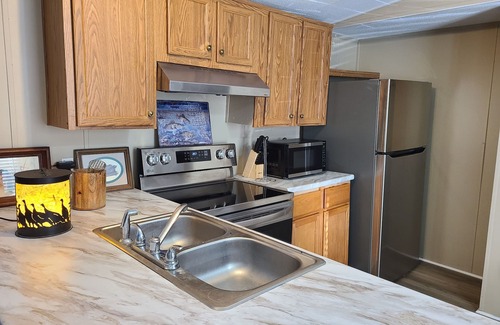 Hornbeak House | REELFOOT LAKE☆ Charming 2 BR Mobile home & adj. 1 BR cabin w/an awesome view!