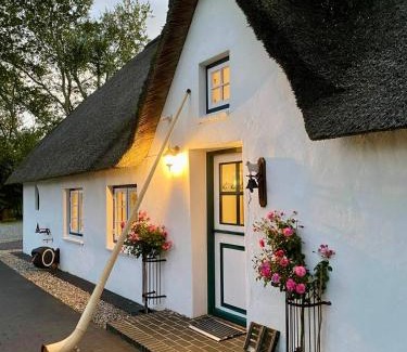 Augustenkoog House | Reetdachhaus, Sauna, E-Bikes, 6 Personen