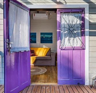 Ribanceira House | Refúgio Romântico - Lareira Externa, Rede suspensa, Netflix e Churrasqueira