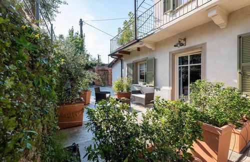 La Morra Villa | Refined Art Nouveau villa with swimming pool