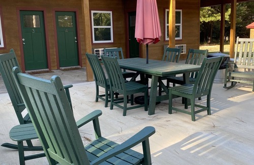 Athens Hotel | REFRESH. Hotel-Style Room on Beautiful Private Campground. Stone 4.