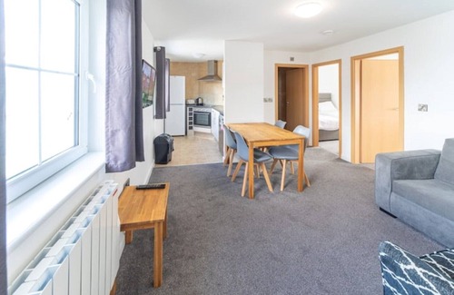 Hele Apartment | Refurbished flat with indoor pool and views