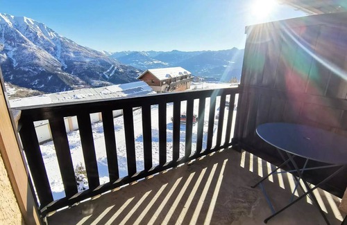 Reallon Apartment | Relais Residence - Apartment 4 beds with view of the mountains of Réallon