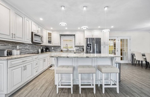 Lawrenceville House | Relax at Poolside Bliss in Newly Renovated Home!