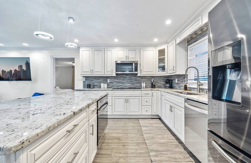 Lawrenceville House | Relax at Poolside Bliss in Newly Renovated Home!