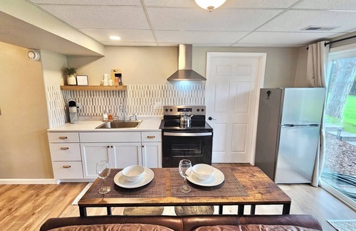 Custer Apartment | Relax at Ridgeview- Basement 1 bed apt, KING bed, PRIVATE patio, FREE CSP pass