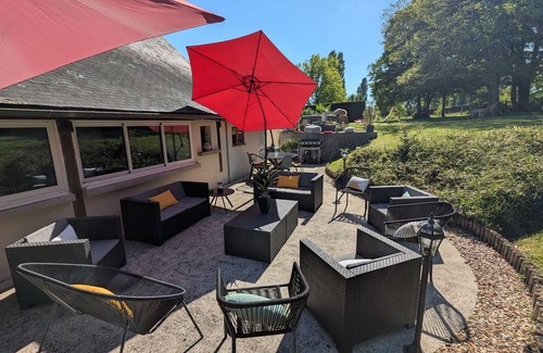 Rouvres-les-Bois Cottage | Relax at the Mill: Pool, Jacuzzi, Pets Welcome