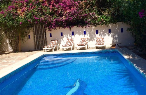 Velez-Malaga House | Relax by your private pool surrounded by garden or at beach only 300 meters .