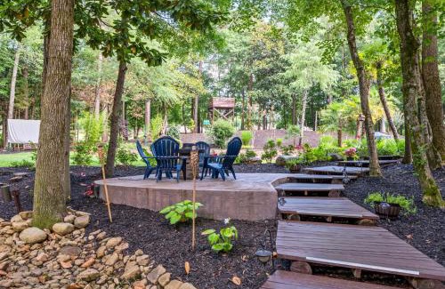 Cartersville House | Relax In Private Pool & Cozy Gazebo At Param Farms