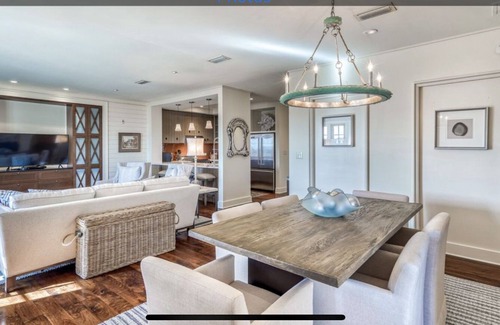 Rosemary Beach Condo | Relax in the heart of Rosemary in this elegant condo overlooking the town square