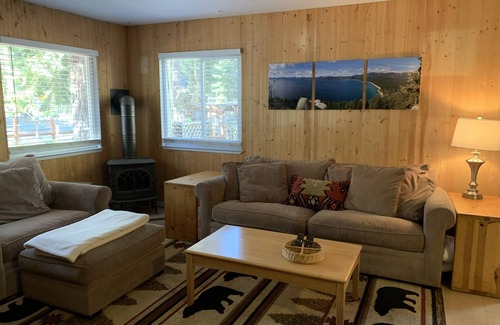 Tahoma House | Relax in the Tahoma woods at the Boundless Bear Cabin