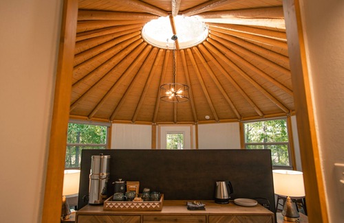 Bastrop Cabin | Relax in your own secluded Yurt Cabin nestled into a 200+ acre Property!