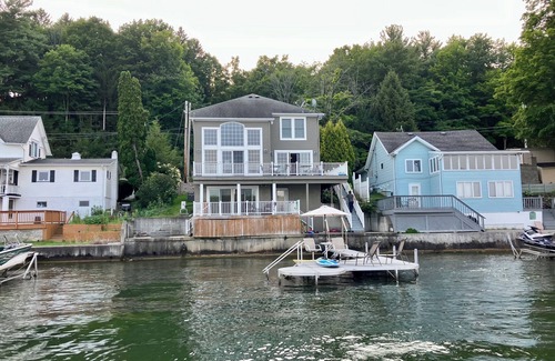 Geneseo House | Relax lakeside at our spacious Geneseo house on Conesus Lake