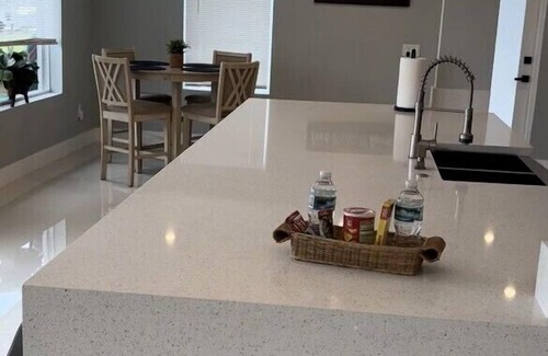 Edgewater House | Relax near Port Charlotte Beach Park-12 min walk-luxury waterfront- private dock