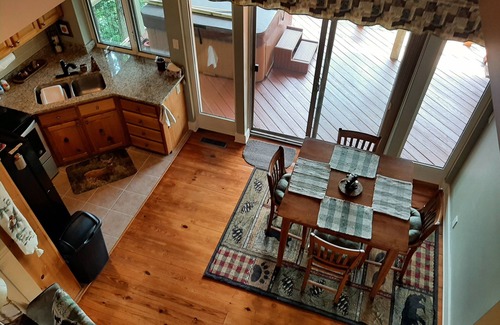 Blairsville Cottage | RELAX, UNWIND AND RECHARGE IN THE HOT TUB AT THIS MOUNTAIN VIEW COTTAGE
