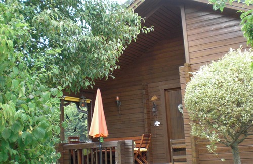 Viechtach House | Relaxation in a log cabin with 2 bedrooms for up to 5 people