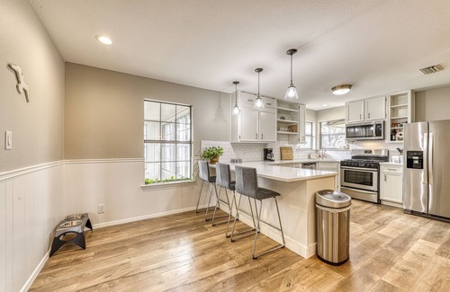 Liberty Hill House | Relaxing family-friendly home - firepit, playground & river access