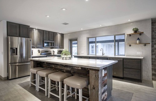 Shea North Estates House | Relaxing Getaway: Refreshed 5BR Retreat w/Game Room & Theatre