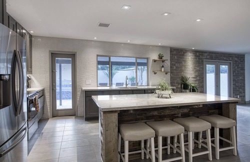 Shea North Estates House | Relaxing Getaway: Refreshed 5BR Retreat w/Game Room & Theatre
