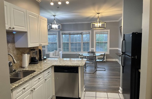 Charlotte Condo | Relaxing Now and Zen: Modern Condo, Near UNCC, PNC Pavilion, Pool, 5 Min to Dining, Shops, +15% off!