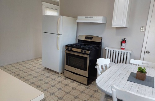 Wilkes-Barre Apartment | Relaxing Spot in Wilkes-Barre with Private Parking