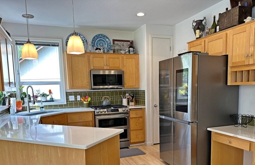 Vancouver House | Relaxing Vancouver Home, PNW Oasis - Hot Tub, Large Yard, Covered outdoor space.