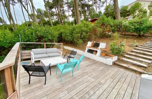 Piraillan House | Relaxing villa with pool, multiple terraces, garden, Wifi, close to the beach
