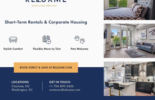 Dixie - Berryhill Apartment | Reluxme Beautiful 2BR w/ Pool, Parking, Balcony