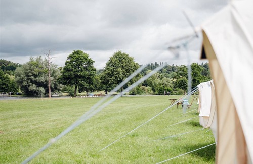 Henley-on-Thames RV Rental | Remenham Farm Glamping Tent 5 - During Henley Royal Regatta 2024