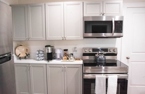Charlevoix House | Remodeled 2-bedroom first floor unit in the heart of Downtown Charlevoix.