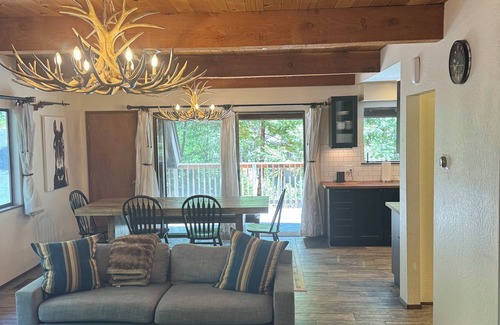 Glencoe Cabin | Remodeled A-Frame cabin in a beautiful mountain setting.