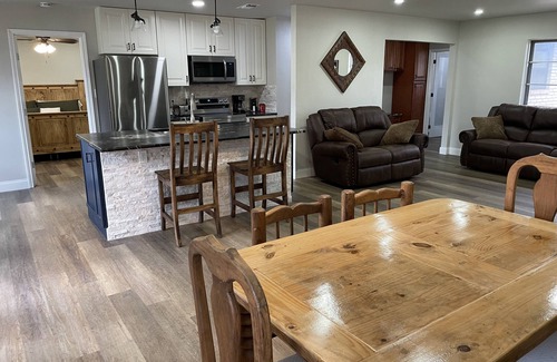 Cross Mountain House | Remodeled hill country house, pool, 1.25 fenced acres Fiesta Texas - Sea World