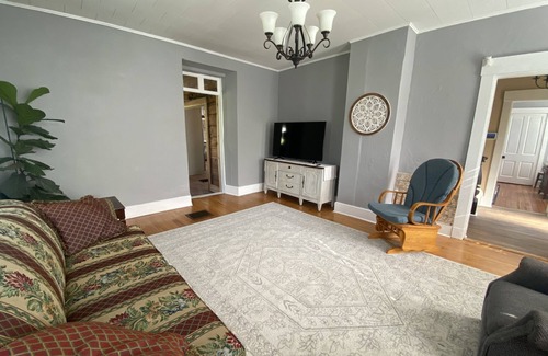 Latonia House | Remodeled historic home located on winery & working farm