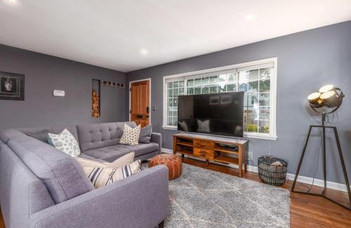 Fauntleroy House | Remodeled Home Fenced Yard Outdoor Fireplace