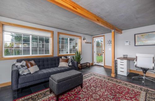 Fauntleroy House | Remodeled Home Fenced Yard Outdoor Fireplace
