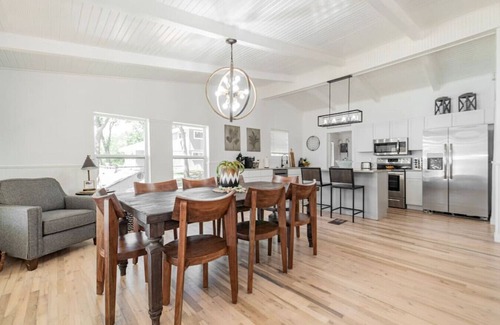 Little Elm House | Remodeled Lakefront! Private beach, toys & hot tub