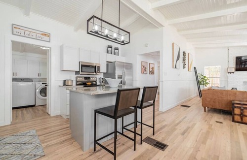 Little Elm House | Remodeled Lakefront! Private beach, toys & hot tub