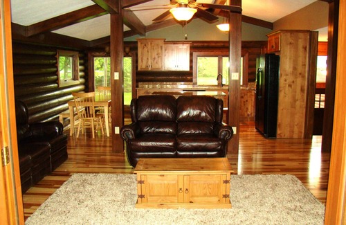 Alexandria House | Remodeled Log Cabin Home Chain of Lakes