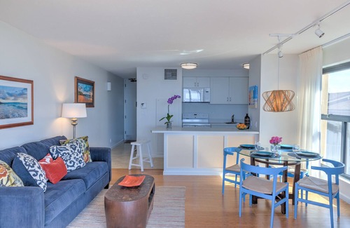 Kihei Condo | Remodeled Quiet Oceanfront Corner Unit on 3rd Floor at Sugar Beach Resort
