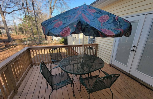 Southwest Raleigh House | Remodeled ranch style home with Firepit conveniently located