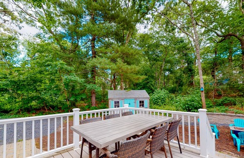 Cotuit House | Remodeled Retreat w/ Expansive Deck & Fire Pit - Near Village & Loop Beach