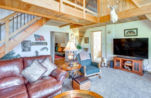 Elk City House | Remote Elk City Escape with Decks and Mtn Views!