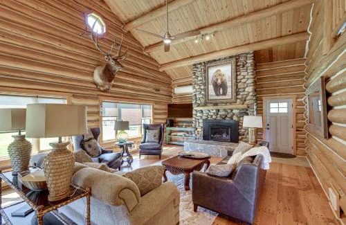 Custer County House | Remote Idaho Mountain Lodge with River Access!