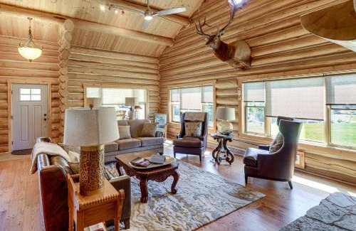 Custer County House | Remote Idaho Mountain Lodge with River Access!