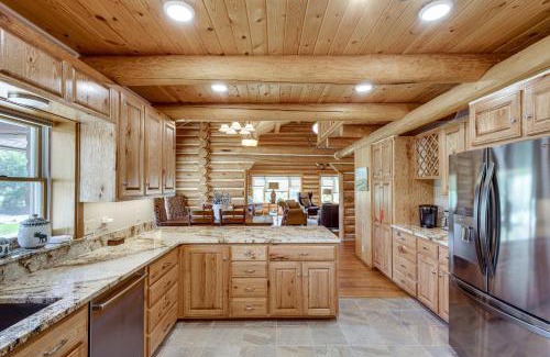 Custer County House | Remote Idaho Mountain Lodge with River Access!