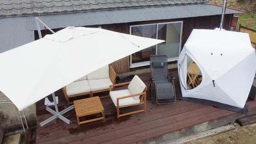 Naoshima-cho Apartment | Remote Island MUJI Style Oceanfront Sauna Art injima naosima setouchi Private lodging