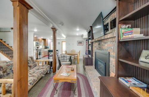 New York Mills House | Remote Retreat Cozy Home with Big Pine Lake Access!