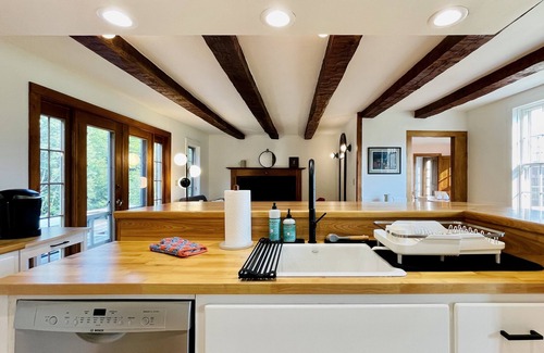 Strafford Other | Renovated 19th century farmhouse with swimming pond in private, bucolic setting