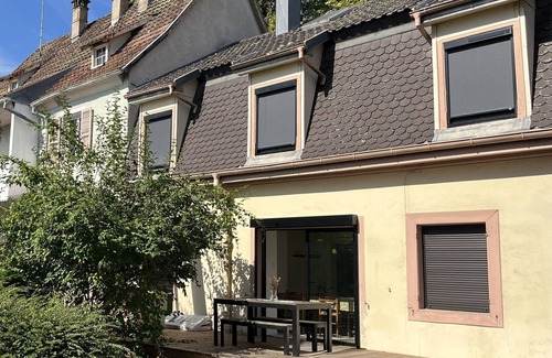 Thann Cottage | Renovated 19th Century Home in Thann - Terrace, Courtyard, Prime Location