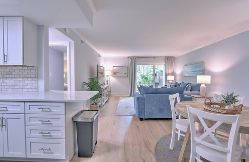 South Beach Condo | Renovated 1BR Condo. Walk to Beach&Salty Dog, Sleeps 5. Bike, Golf, Pickleball!